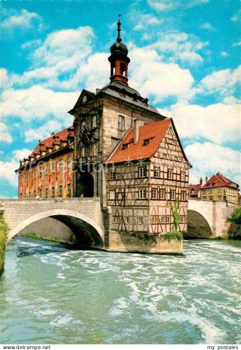 72914685 Bamberg Altes Rathaus Regnitz Bamberg - Bamberg