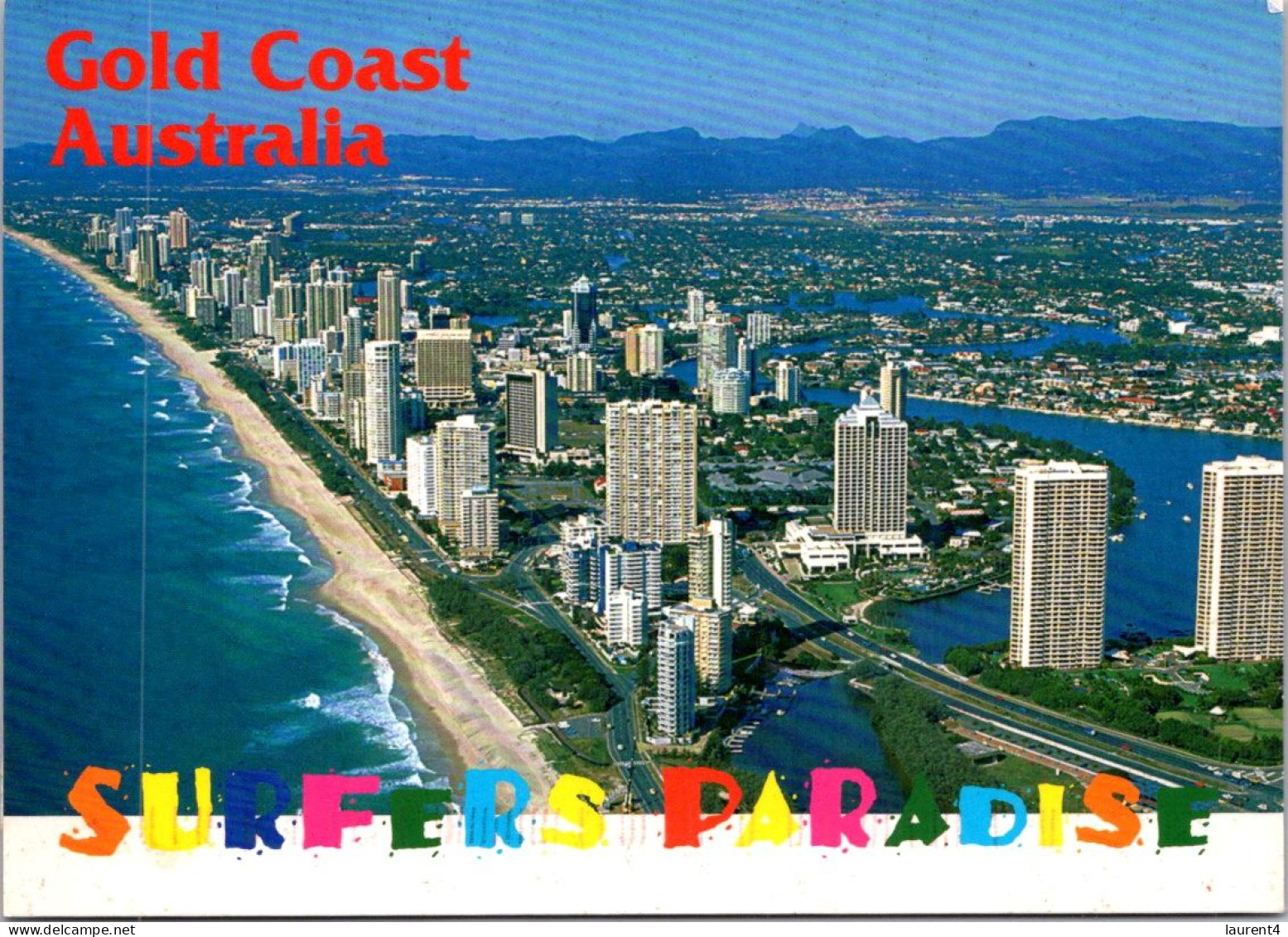12-5-2024 (4 Z 46) Australia (posted With Butterfly [double Over-paid] Stamp) QLD - Gold Coast - Gold Coast