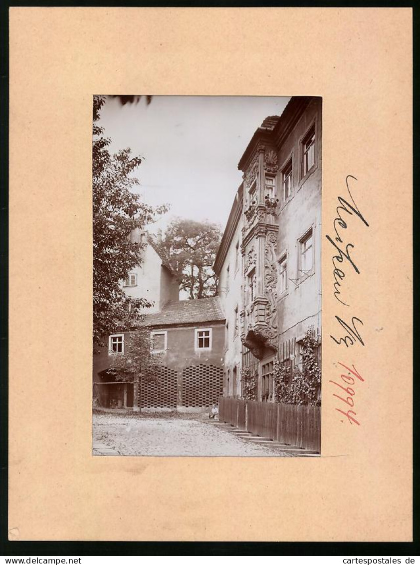 Fotografie Brück & Sohn Meissen, Ansicht Meissen, Ökonomiehof Der Fürstenschule St. Afra  - Places