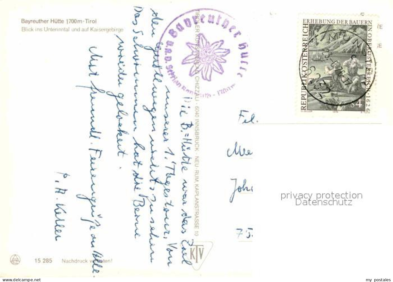 72913870 Bayreutherhuette Unterinntal Kaisergebirge Bayreutherhuette - Other & Unclassified