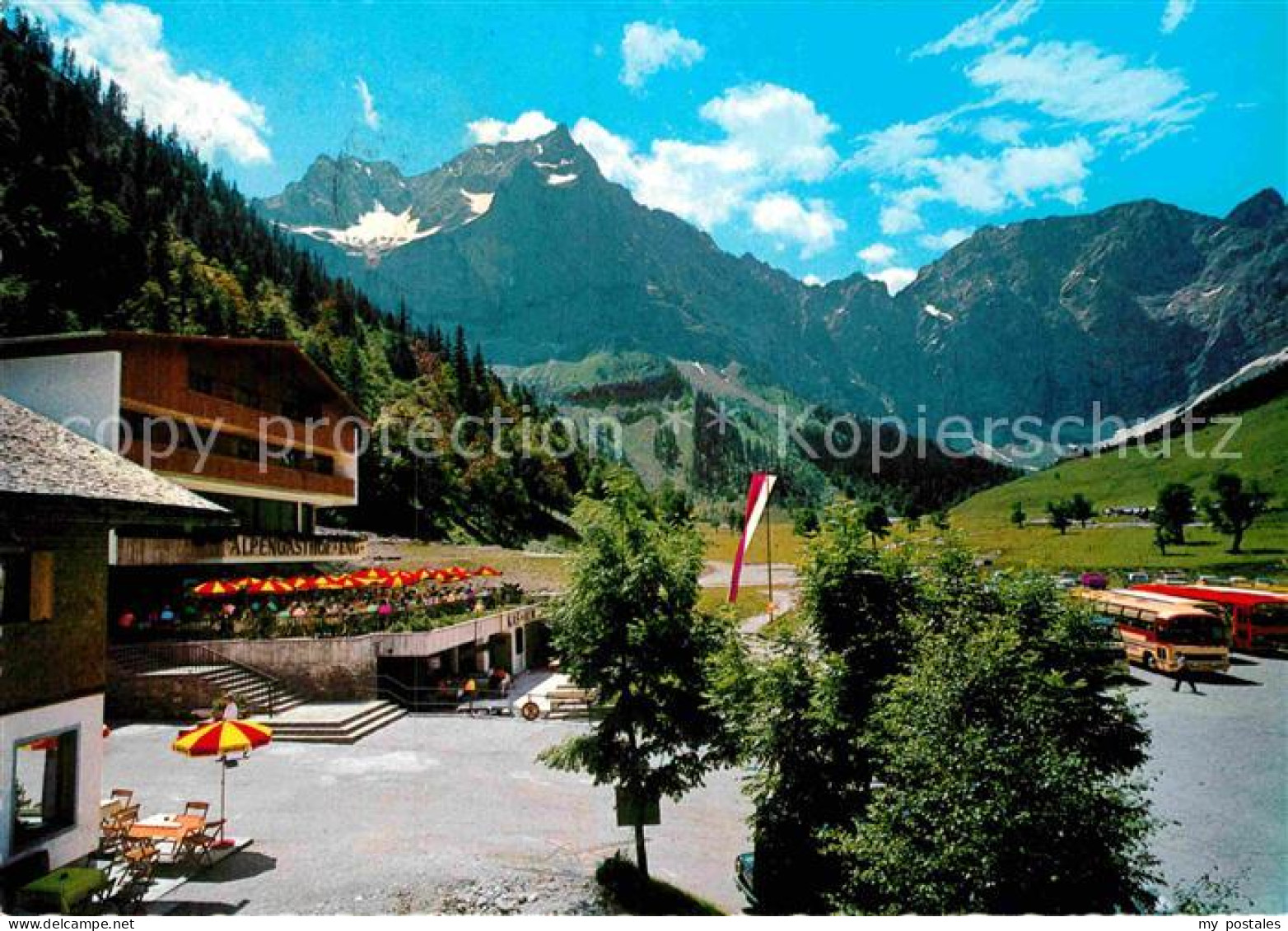 72913841 Hinterriss Tirol Alpengasthof Eng Vomp - Autres & Non Classés