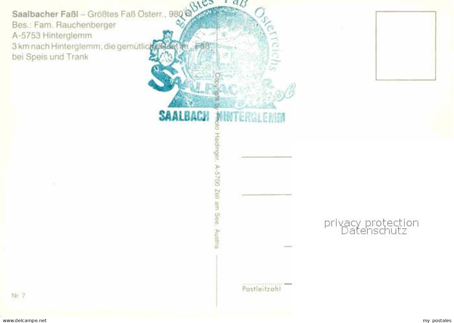 72913815 Saalbach-Hinterglemm Fassl Winter Saalbach-Hinterglemm - Sonstige & Ohne Zuordnung