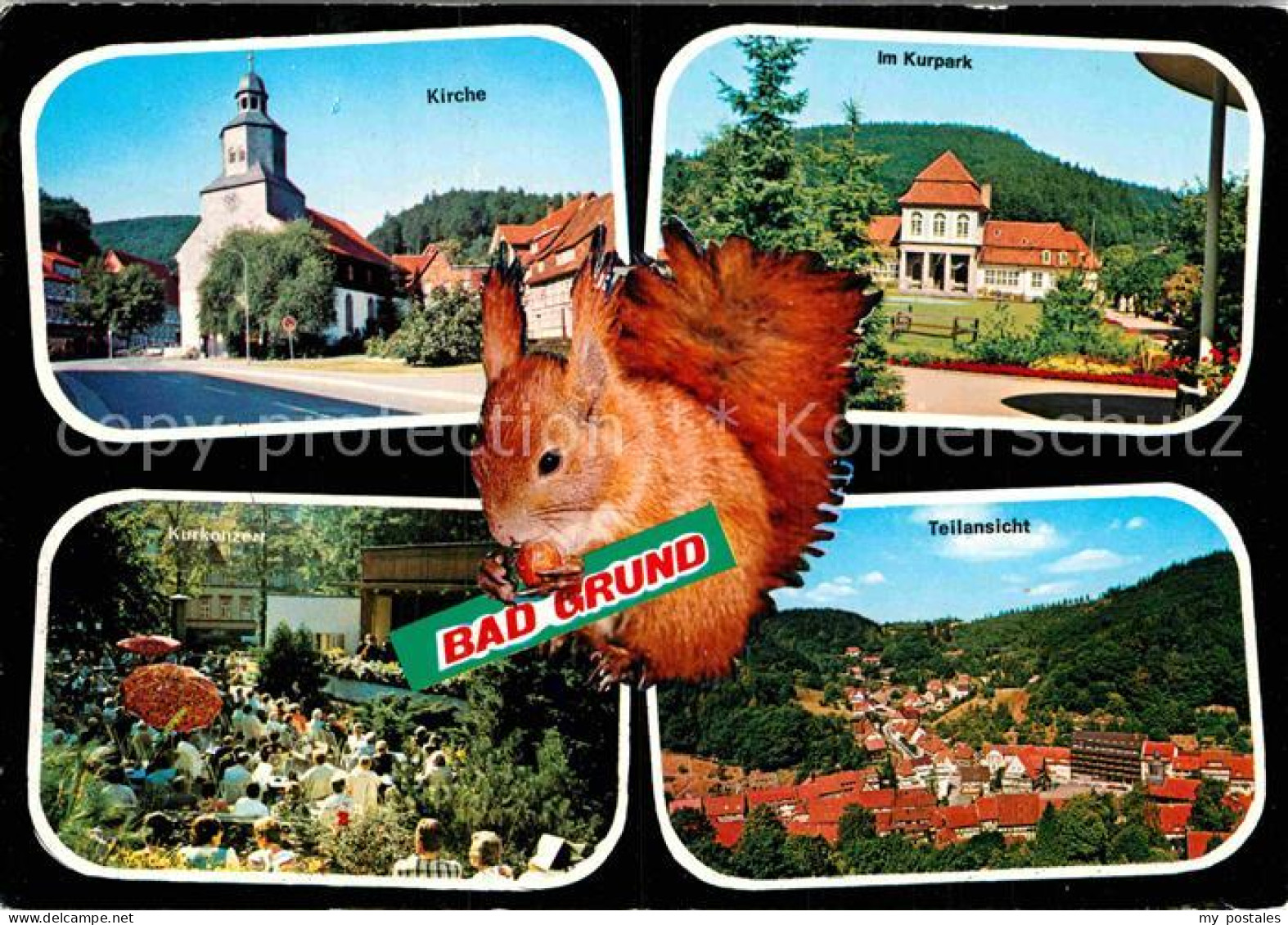 72913759 Bad Grund Kirche Kurpark  Bad Grund - Andere & Zonder Classificatie