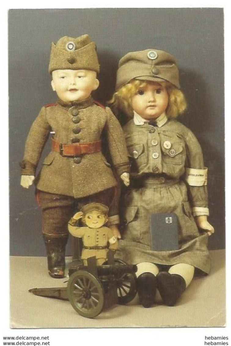 LOTTA SVÄRD And SOLDIER Dolls In Uniforms - 1920/1930's - DOLL And TOY MUSEUM Of PORVOO - FINLAND - - Uniformi
