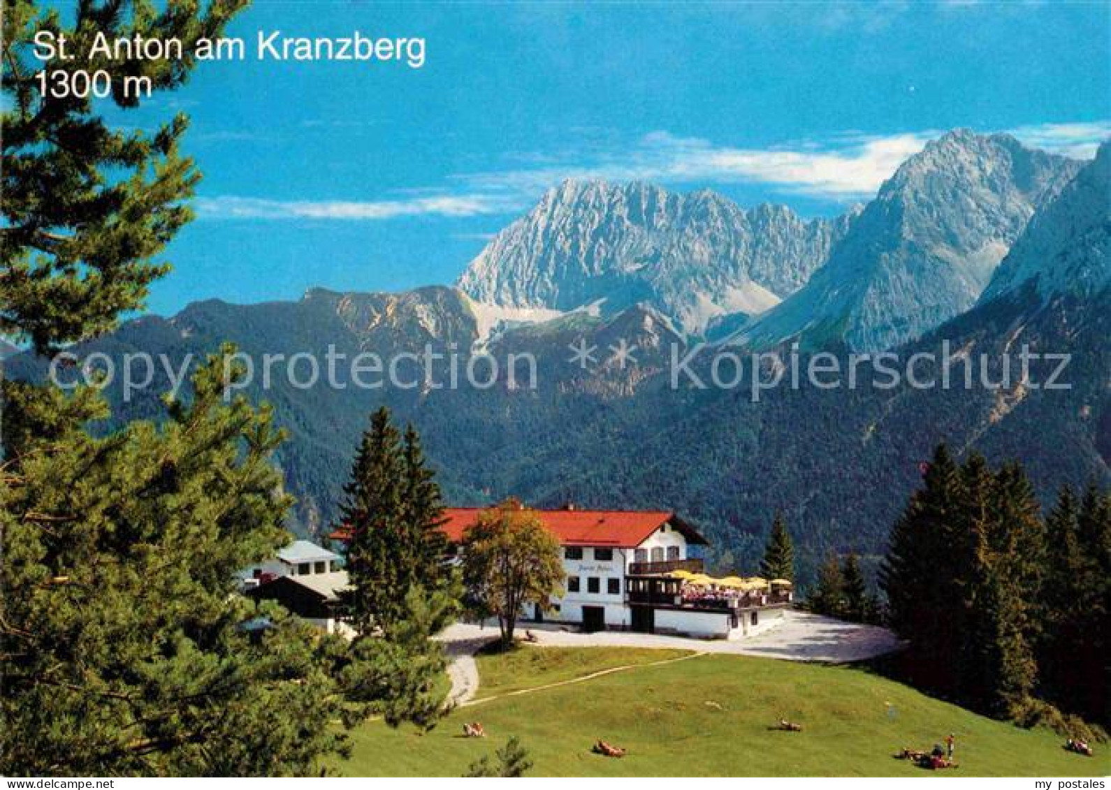 72913732 Mittenwald Bayern Berggaststaette St. Anton  Mittenwald - Mittenwald