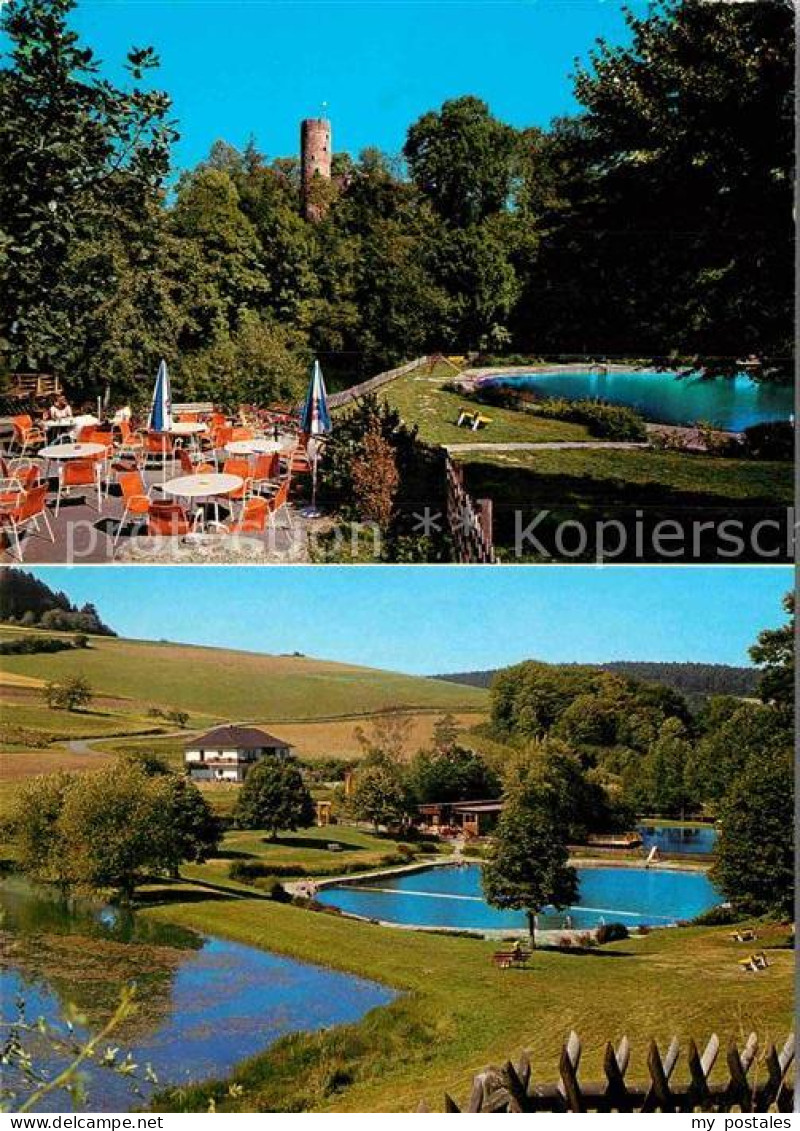 72913726 Wallenstein Naurbad Camping Burg-Wallenstein Knuellwald - Other & Unclassified