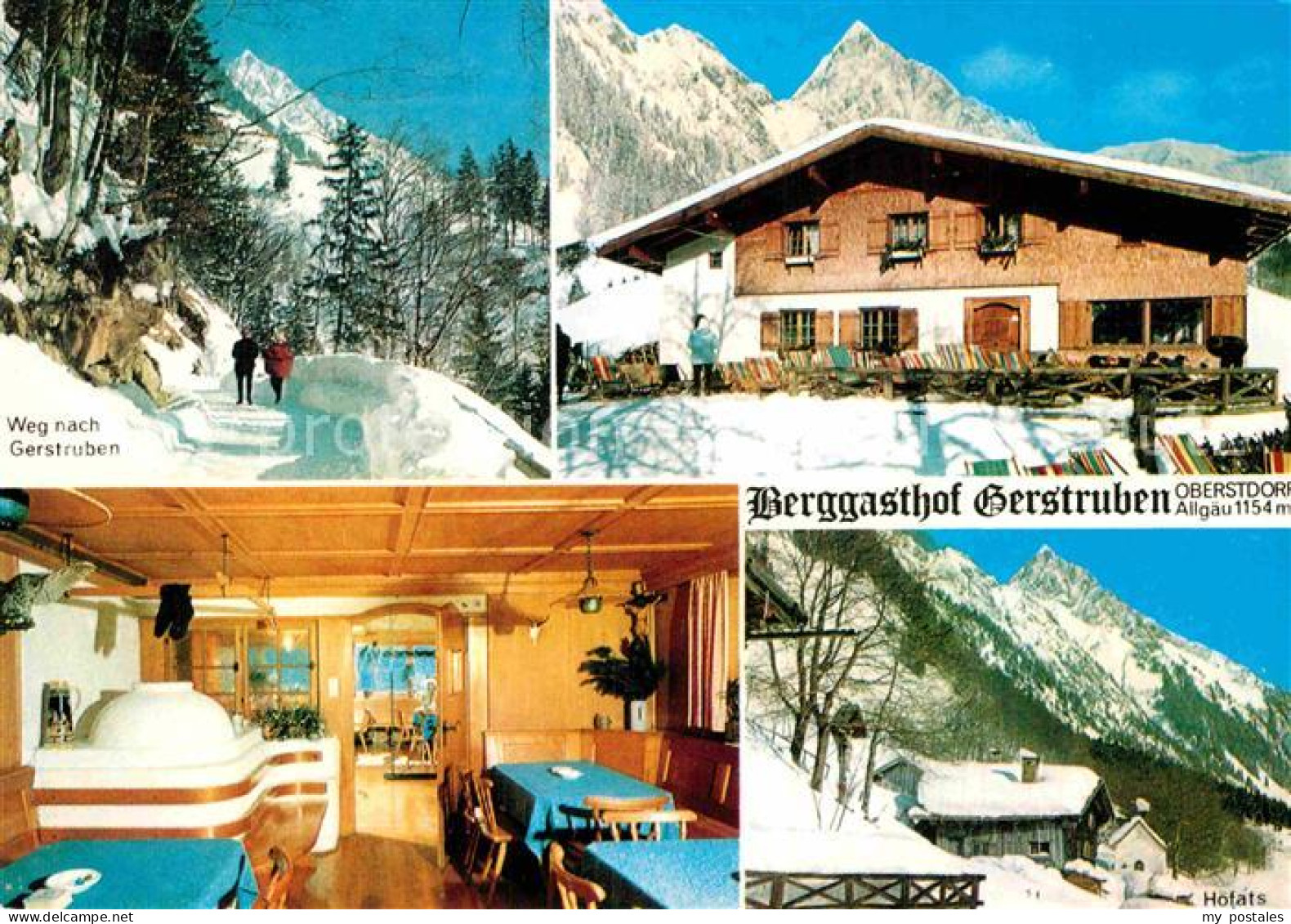 72913718 Oberstdorf Berggasthof Gerstruben Hofats  Anatswald - Oberstdorf