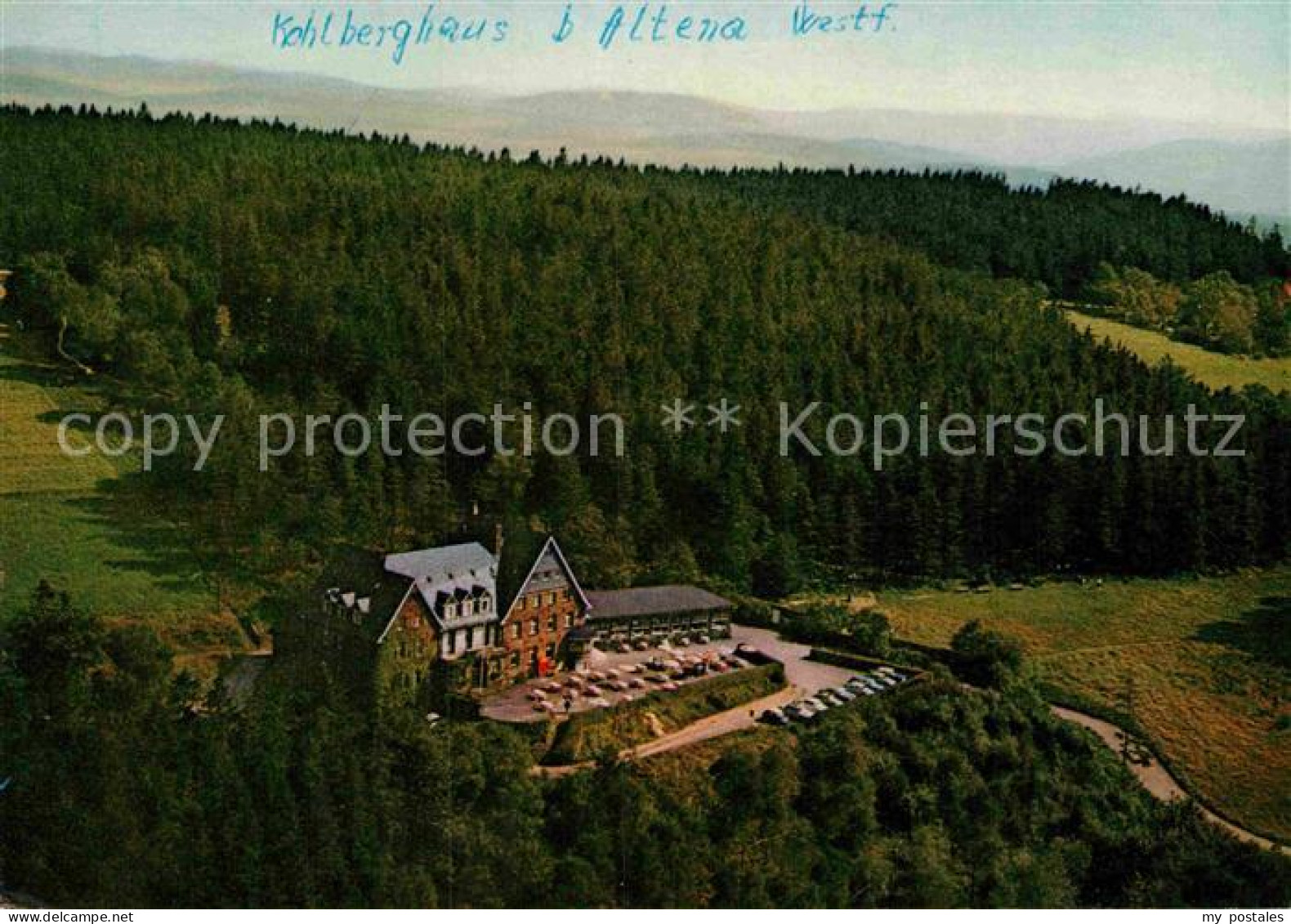 72913716 Dahle Altena Fliegeraufnahme Kohlberghaus Altena - Altena