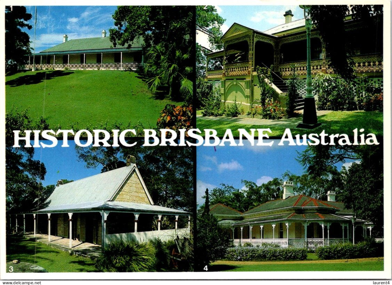 12-5-2024 (4 Z 46) Australia (posted With Bionic Ear Stamp) QLD - Historic Brisbane - Brisbane