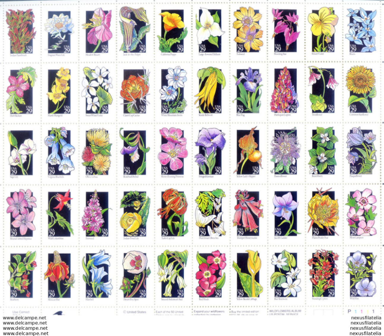 Flora. Fiori Selvatici 1992. - Blocks & Sheetlets
