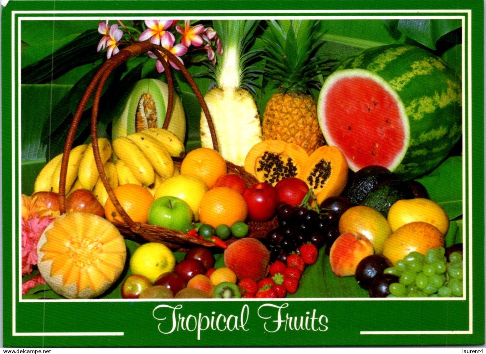 12-5-2024 (4 Z 46) Australia (posted With Rosella 37c Stamp) QLD - Tropical Fruits - Landwirtschaftl. Anbau