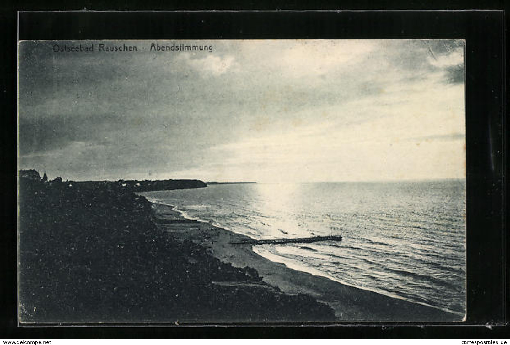 AK Rauschen, Abendstimmung Am Meer  - Ostpreussen