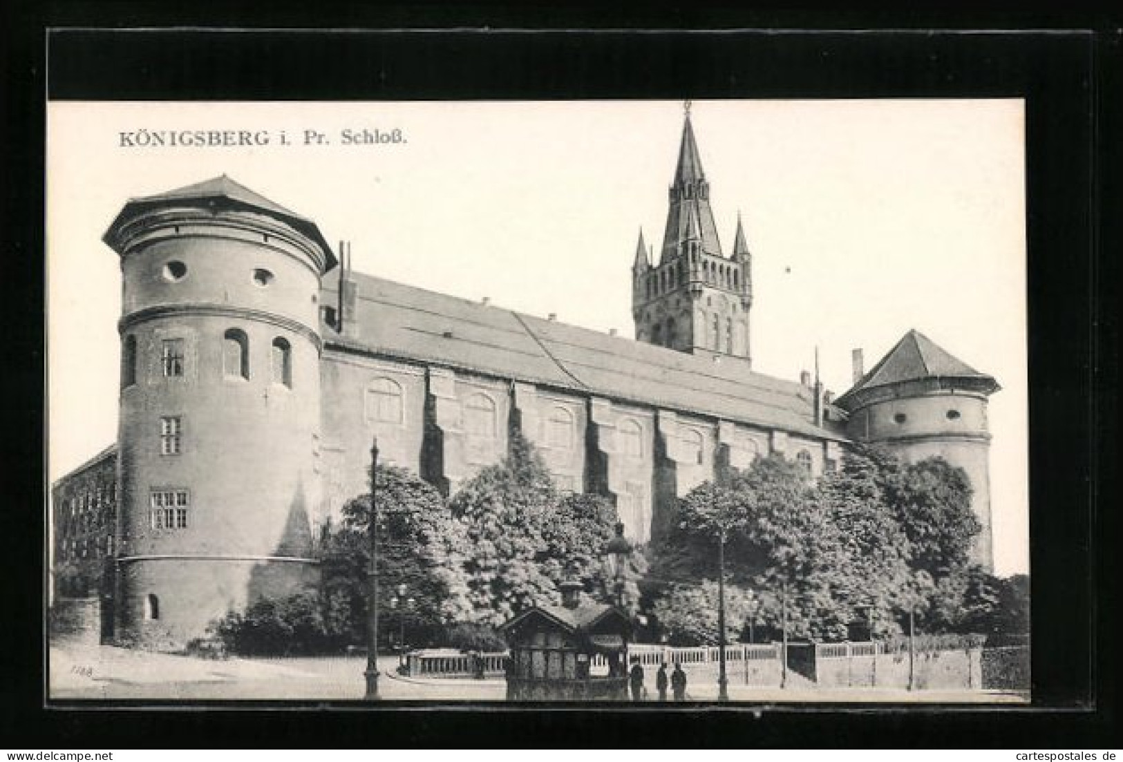 AK Königsberg I. Pr., Schloss Mit Schlossturm  - Ostpreussen