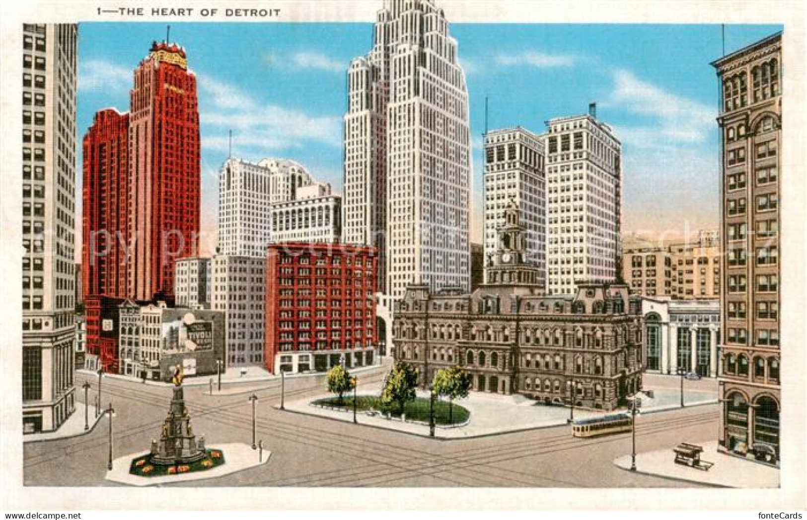 73819363 Detroit_Michigan City Campus Martius - Andere & Zonder Classificatie