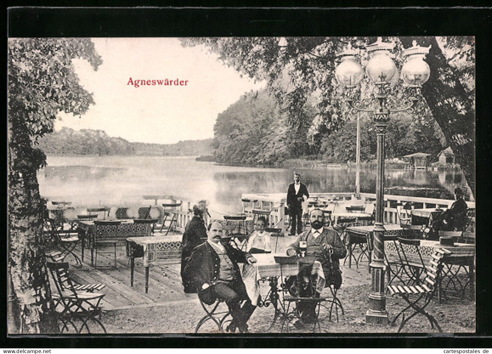 AK Eutin, Gasthaus Agneswärder  - Eutin