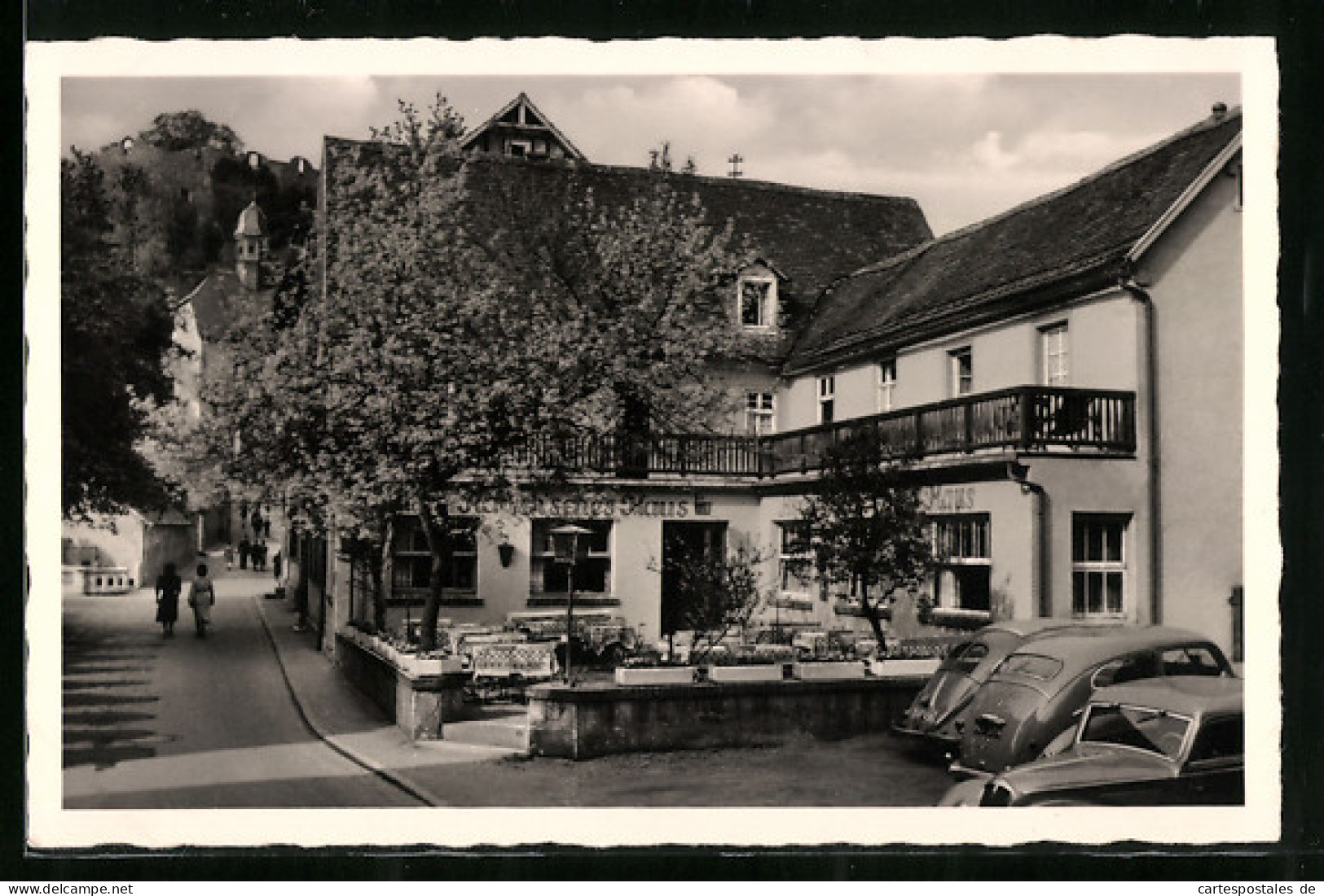 AK Lindenfels /Odw., Gasthaus Altes Rauch`sches Haus  - Autres & Non Classés