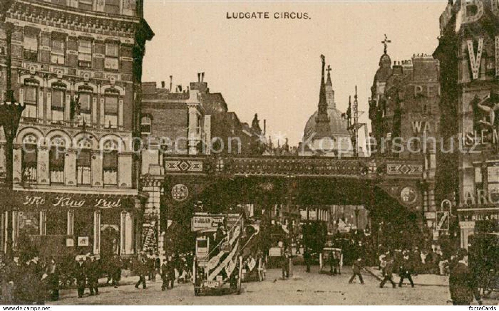 73781368 London__UK Ludgate Circus - Sonstige & Ohne Zuordnung