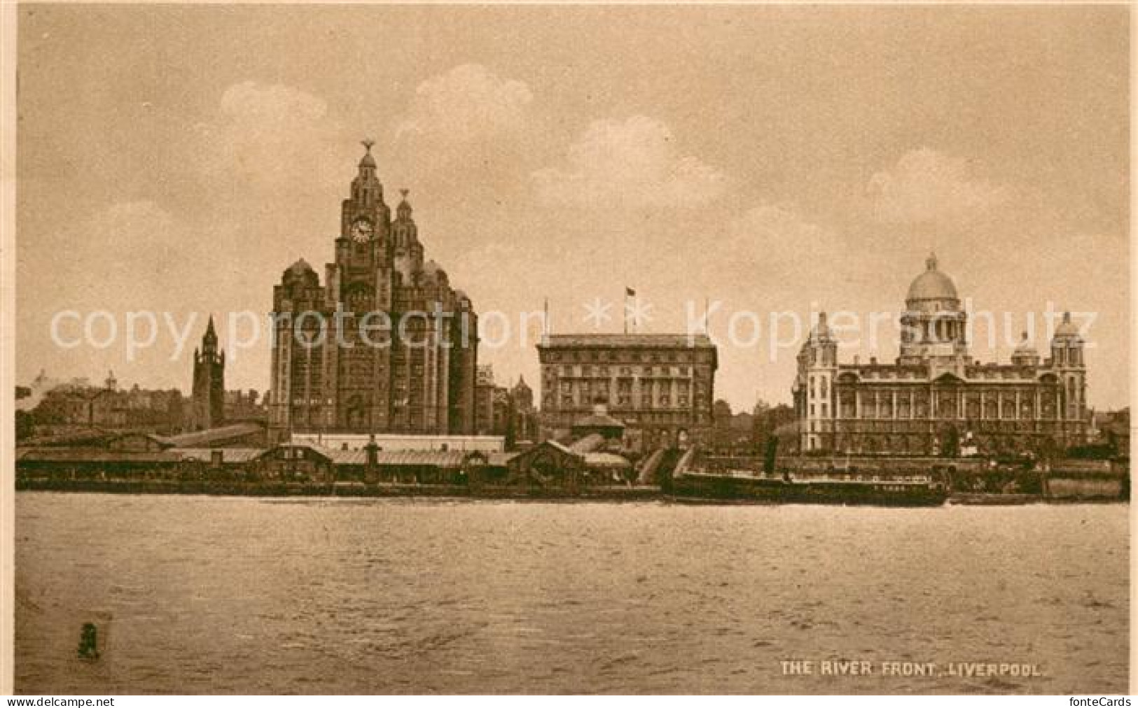 73781337 Liverpool  UK The River Front  - Andere & Zonder Classificatie