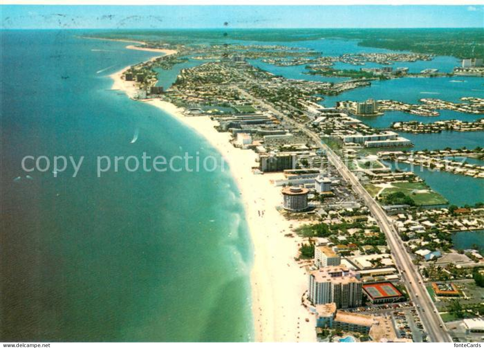 73733262 St_Petersburg_Florida Beach Hotels Atlantic Ocean Aerial View - Sonstige & Ohne Zuordnung