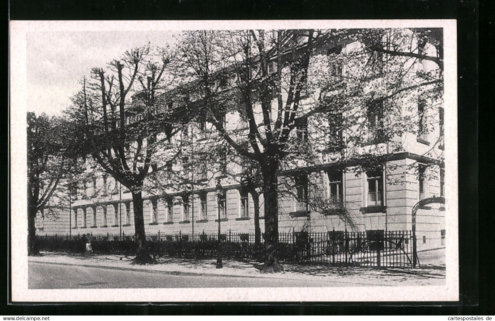 AK Hamburg-St. Georg, Allgemeines Krankenhaus, Vorderansicht Von Haus K  - Mitte