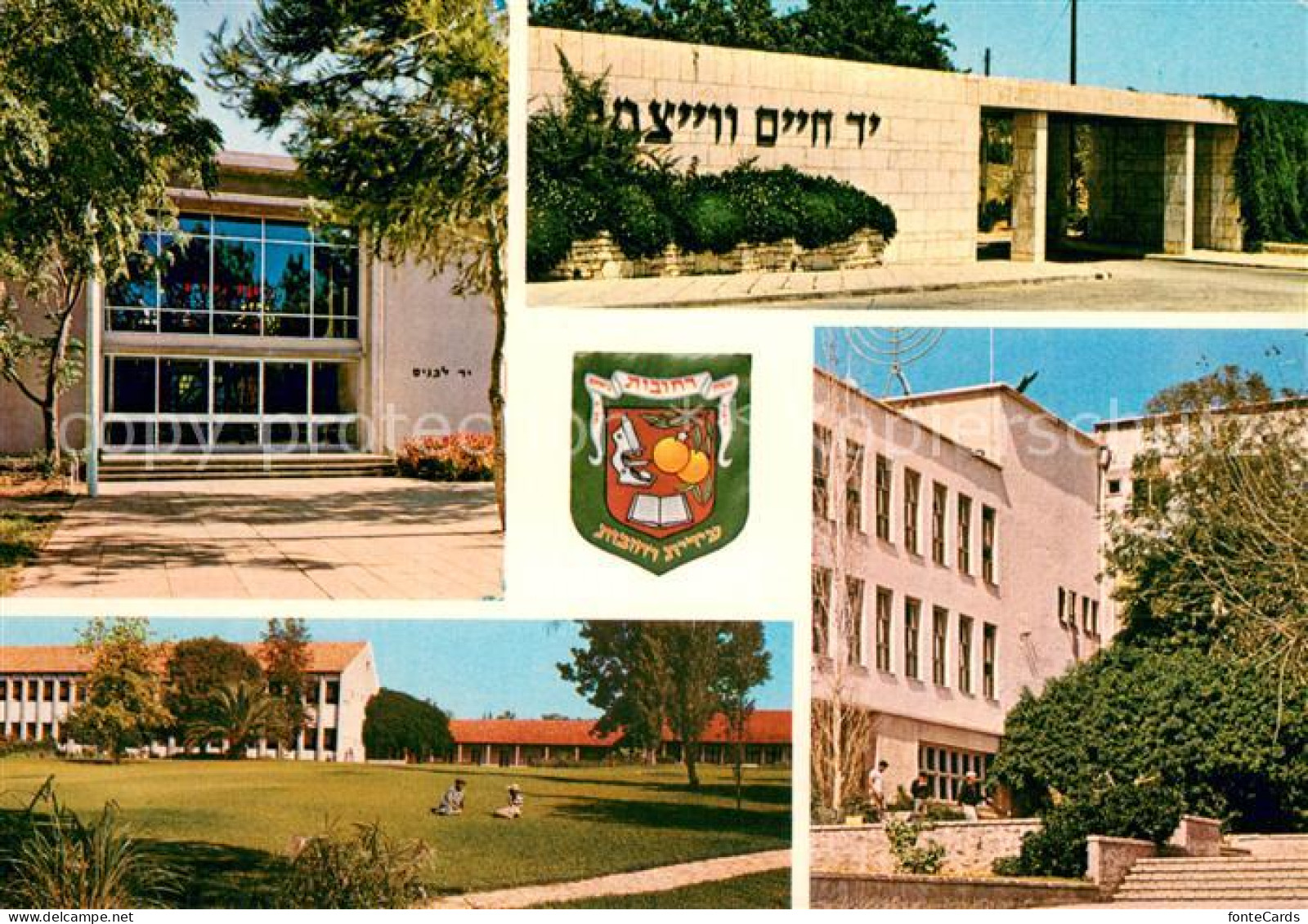 73713751 Rehovot Weizmann Institute Town Hall Memorial Hall Agriculture Faculty  - Israele