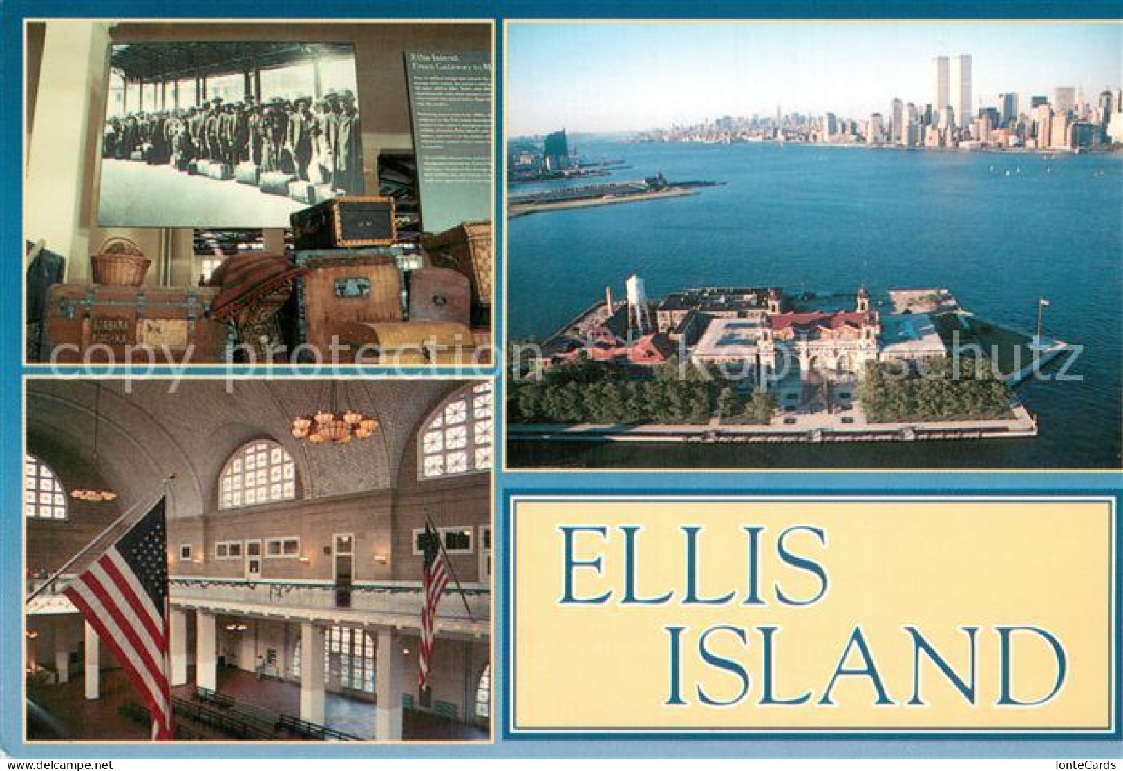 73713556 New_York_City Ellis Island Museum Hudson River - Sonstige & Ohne Zuordnung