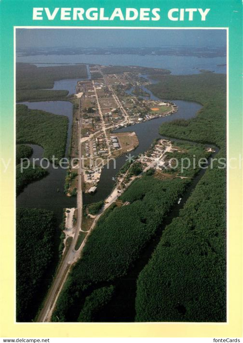 73707538 Everglades_City_Florida Aerial View - Autres & Non Classés