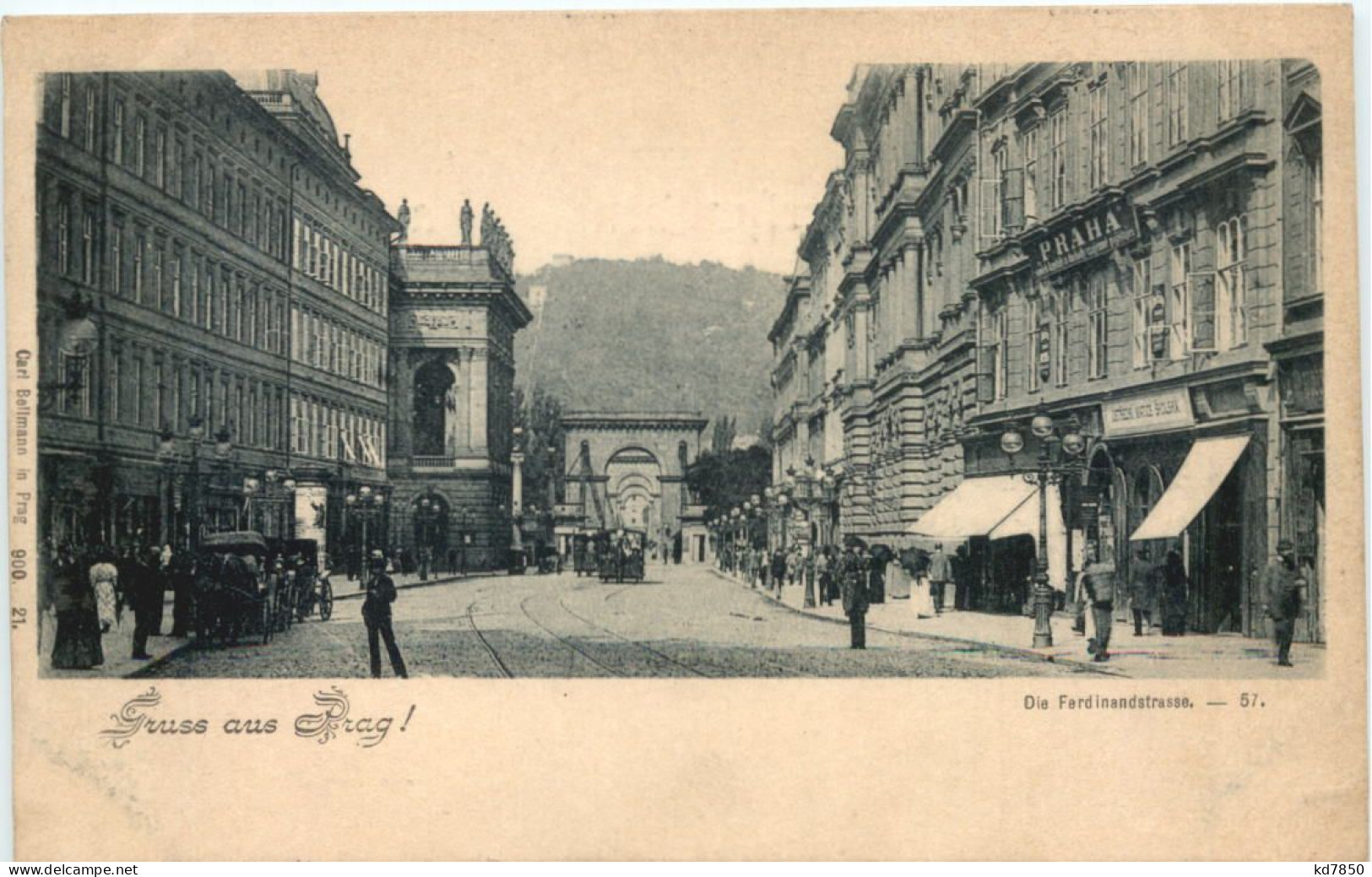 Gruss Aus Prag - Die Ferdindstrasse - Tsjechië