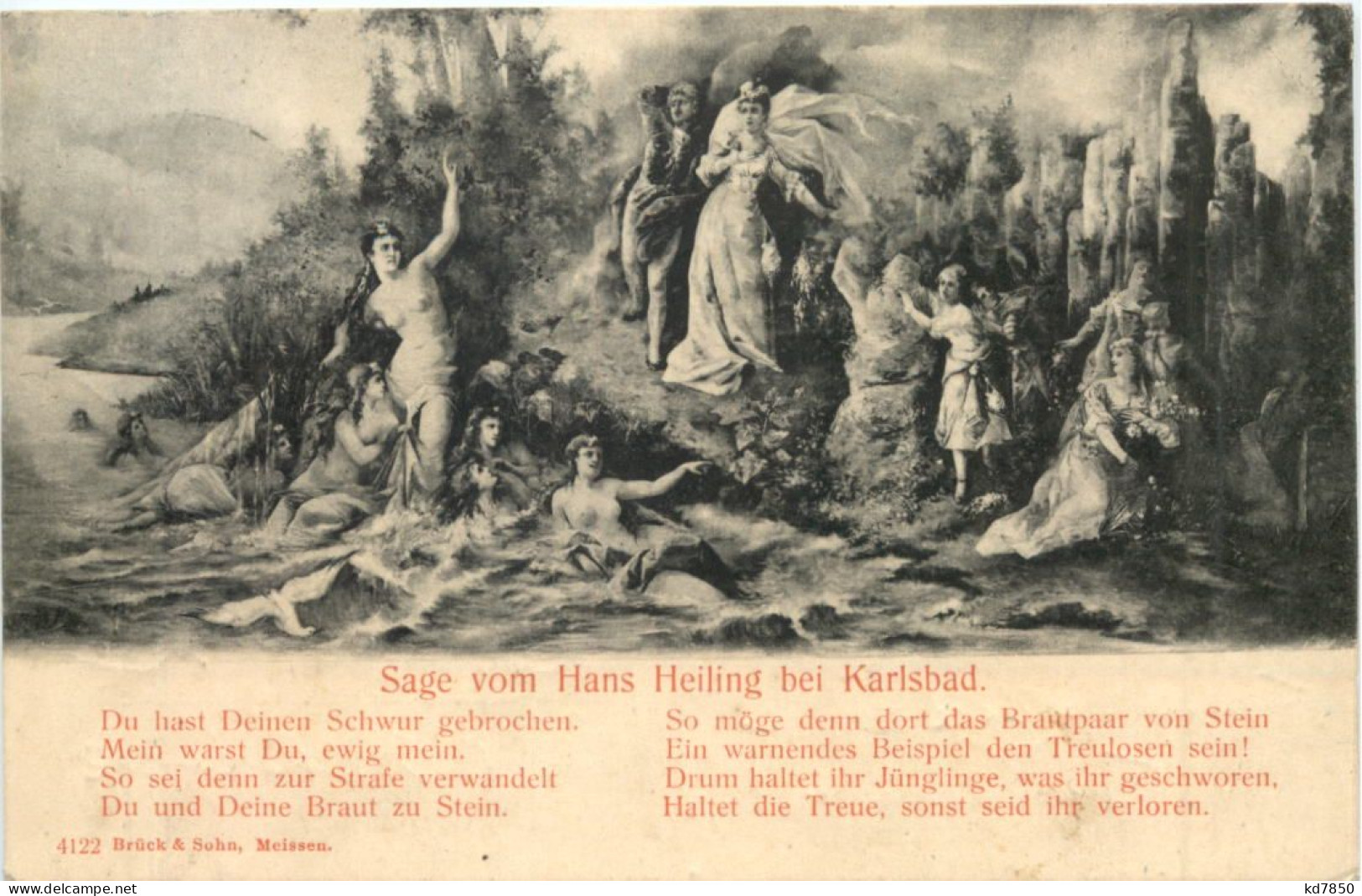 Sage Vom Hans Heiling Bei Karlsbad - Bohemen En Moravië