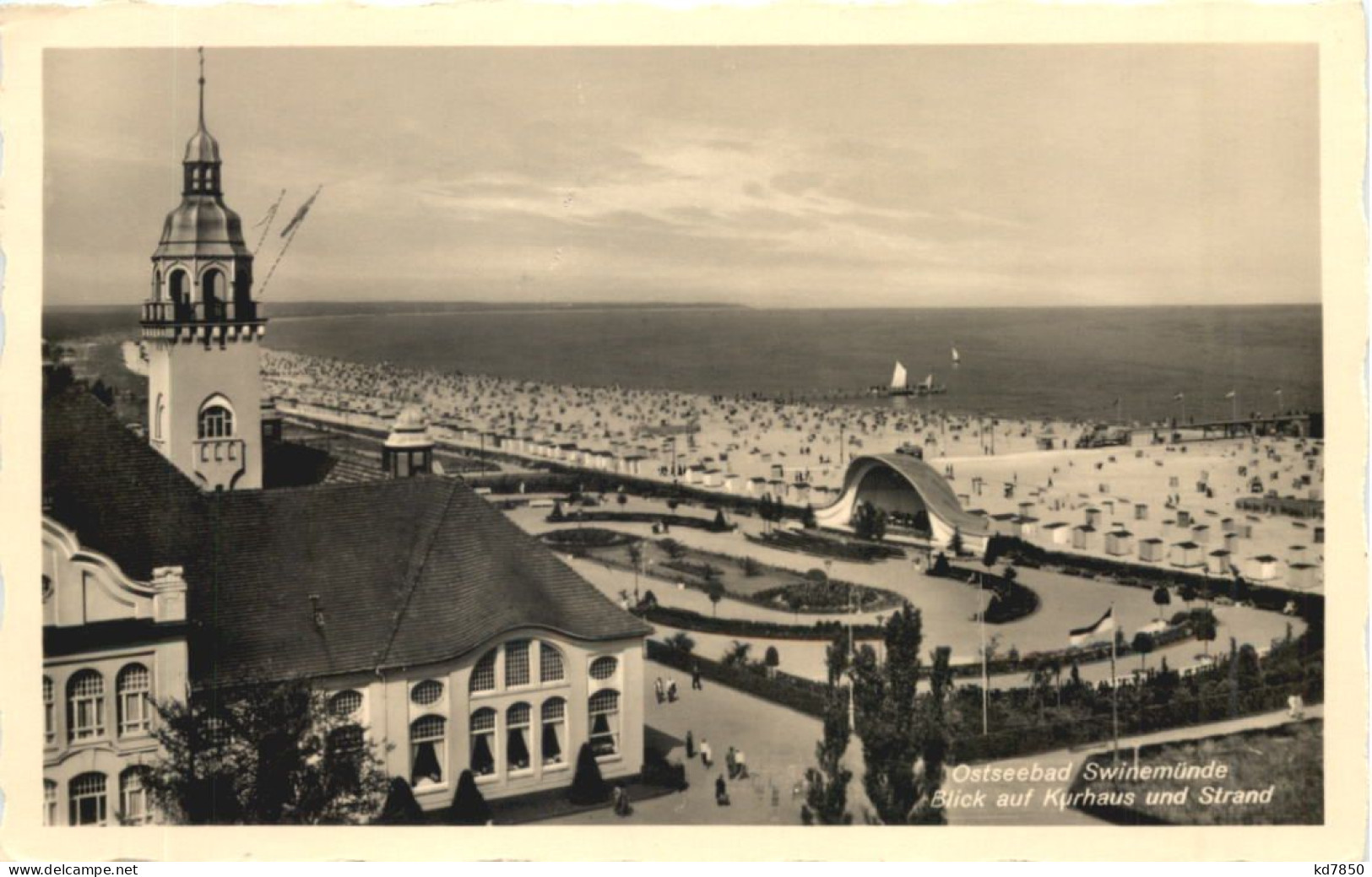 Swinemünde - Blick Auf Kurhaus - Pommern