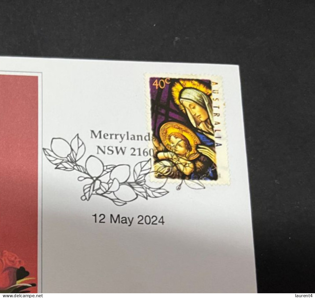 12-5-2024 (4 Z 47A) Mother's Day 2024 (12-5-2024 In Australia) Virgin Mary Stamp - Giorno Della Mamma