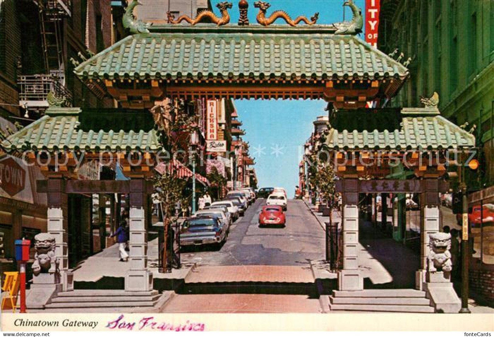 72939200 San_Francisco_California Chinatown Gateway - Other & Unclassified