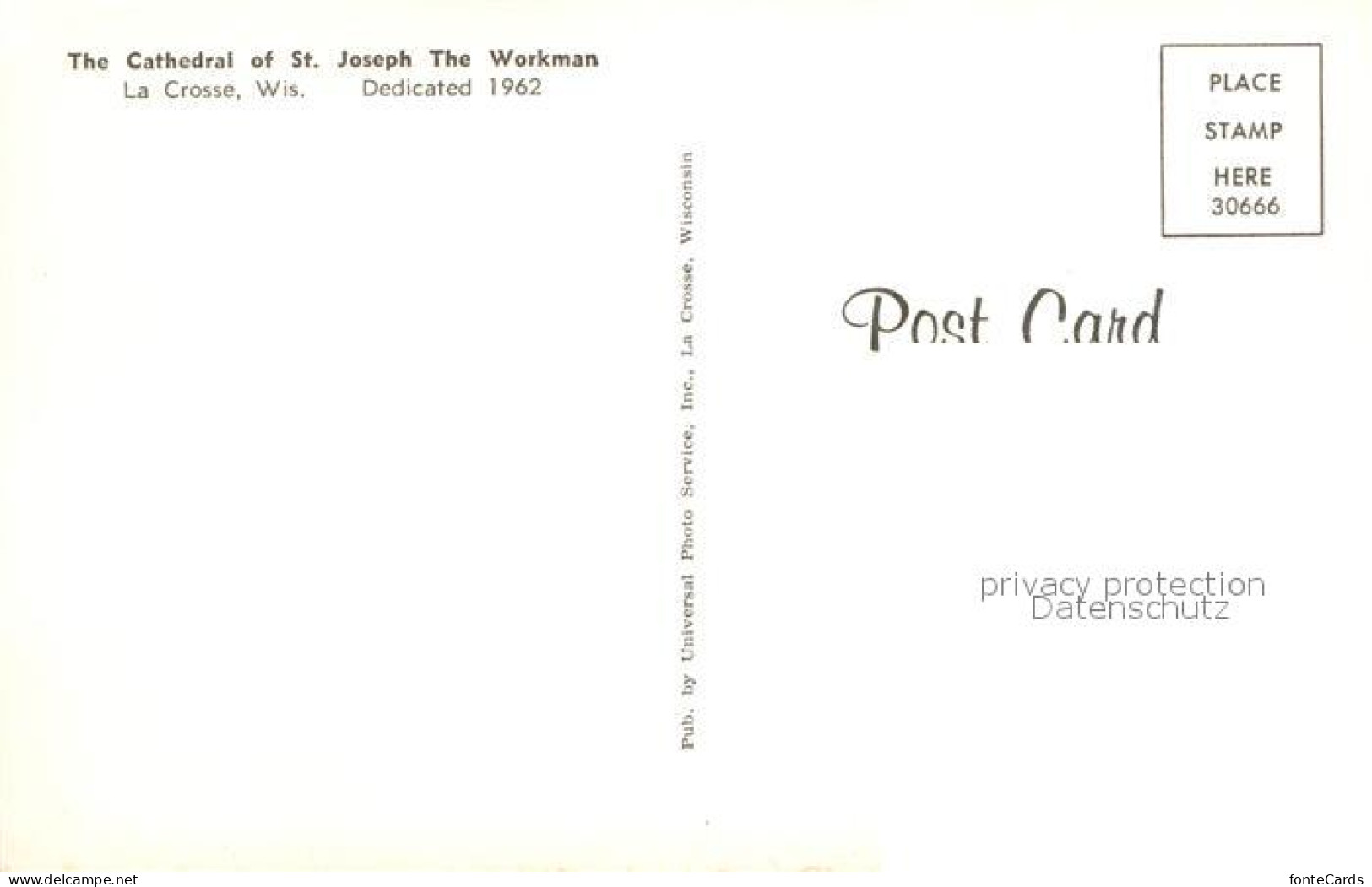 72938590 La_Crosse_Wisconsin Cathedral St. Joseph The Workman  - Other & Unclassified