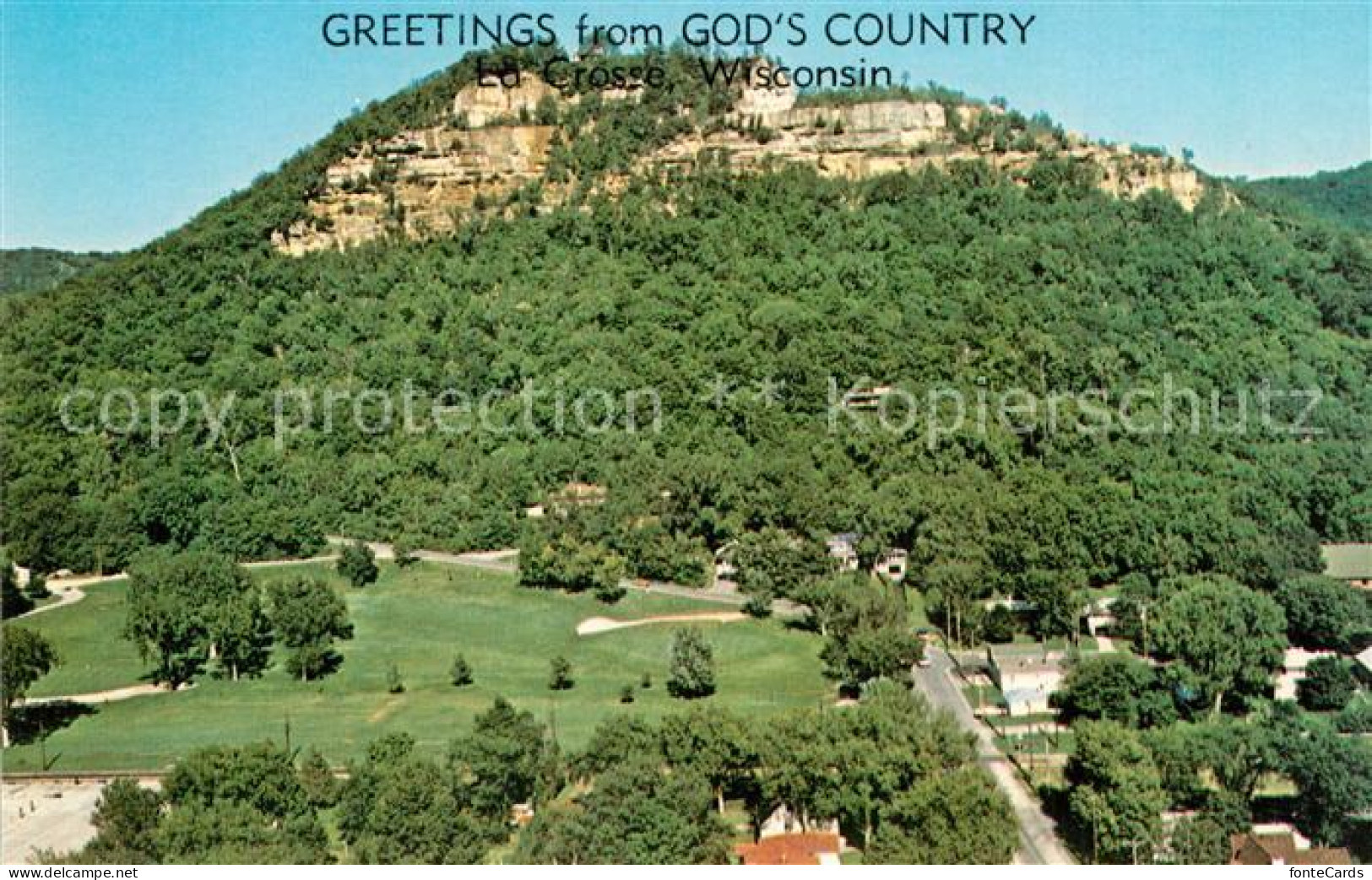 72938575 La_Crosse_Wisconsin Grandad Bluff  - Andere & Zonder Classificatie