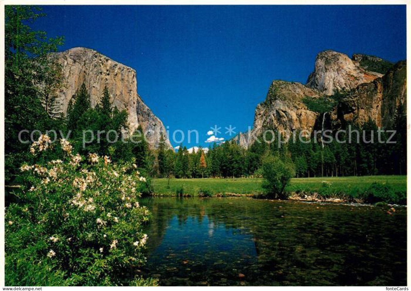 72930705 Yosemite_National_Park Capital Bridal Veil Falls Merced River  - Other & Unclassified
