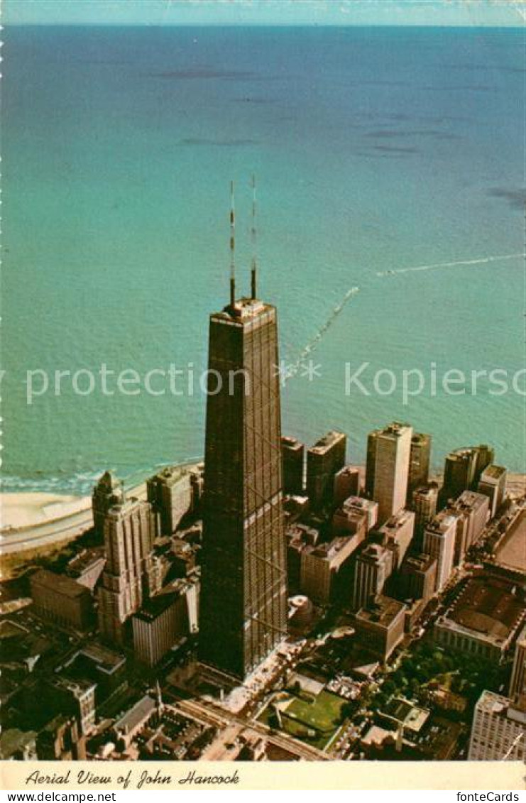 72929585 Chicago_Illinois Fliegeraufnahme Johne Hancock Center - Andere & Zonder Classificatie