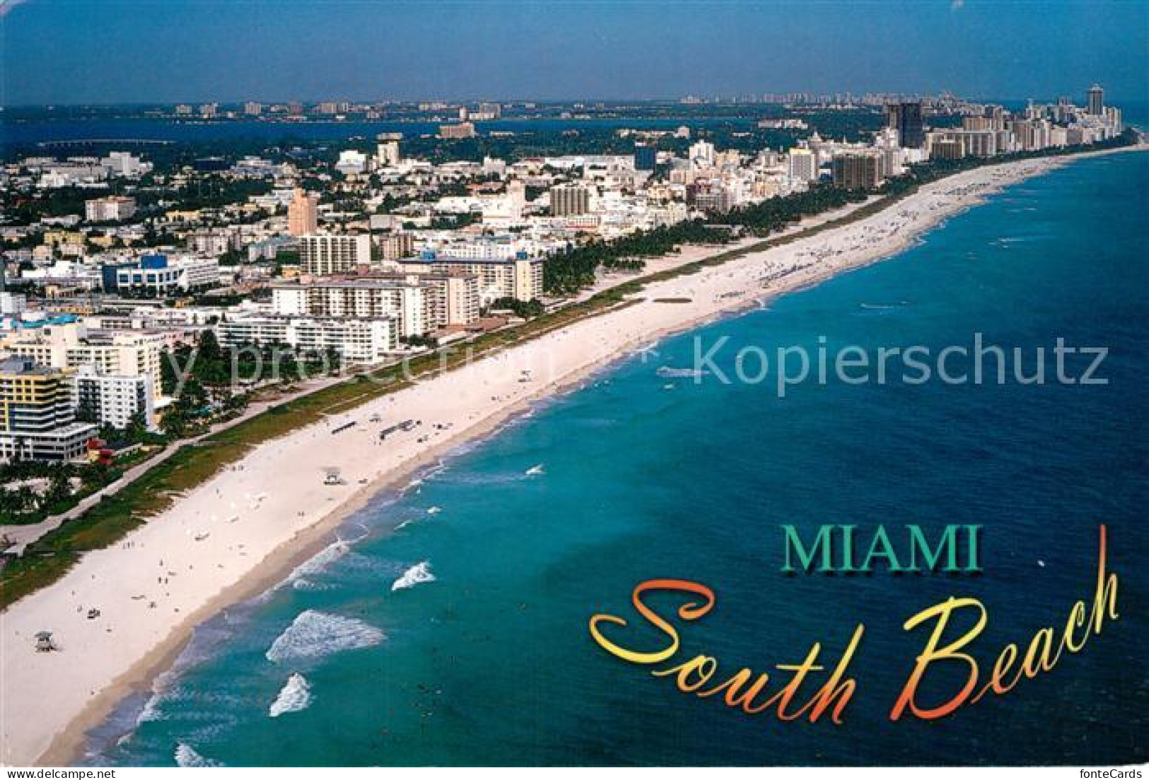 72929373 Miami_Beach Art Deco District Beach - Sonstige & Ohne Zuordnung