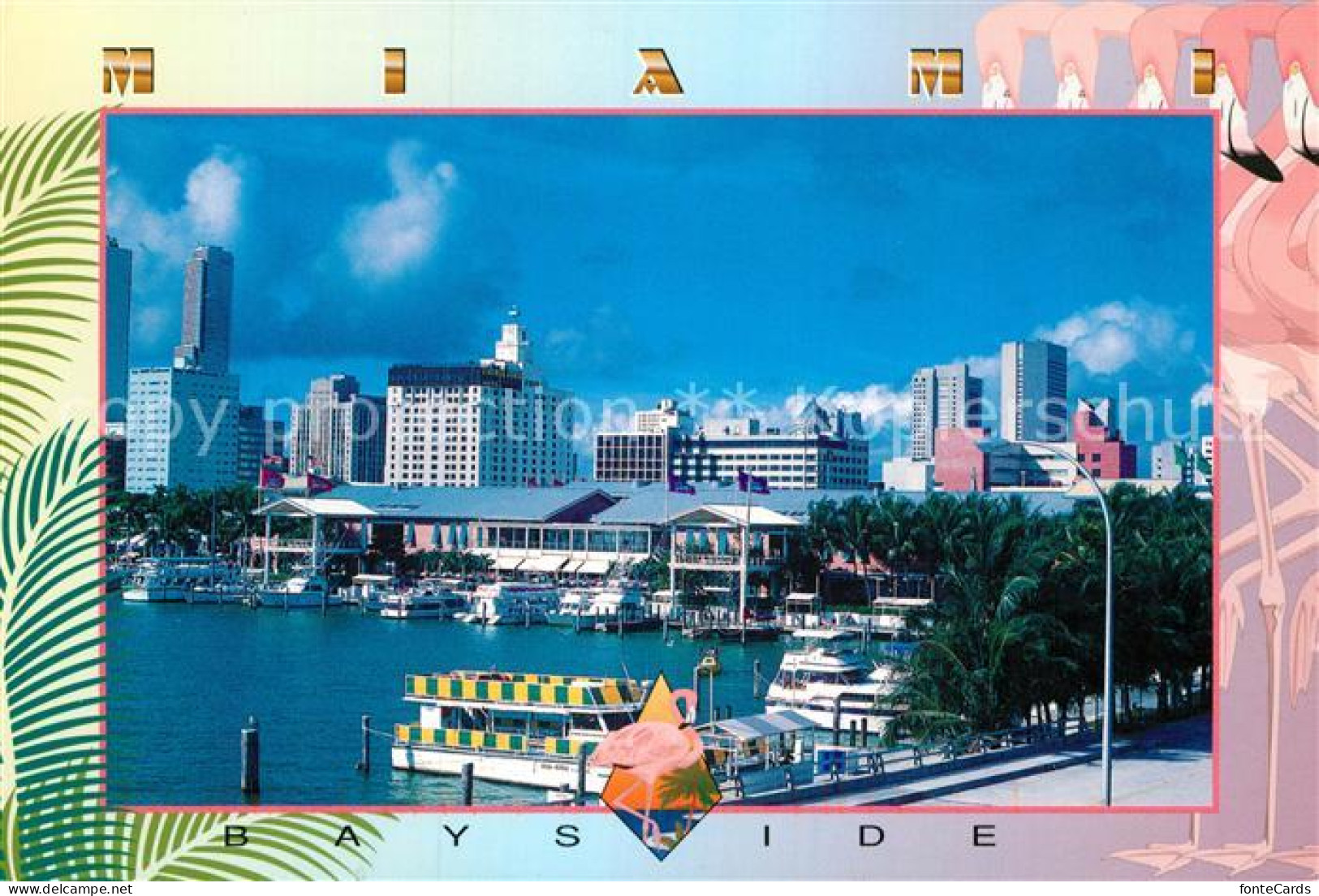 72929371 Miami_Florida Bayside Marketplace Skyline  - Other & Unclassified