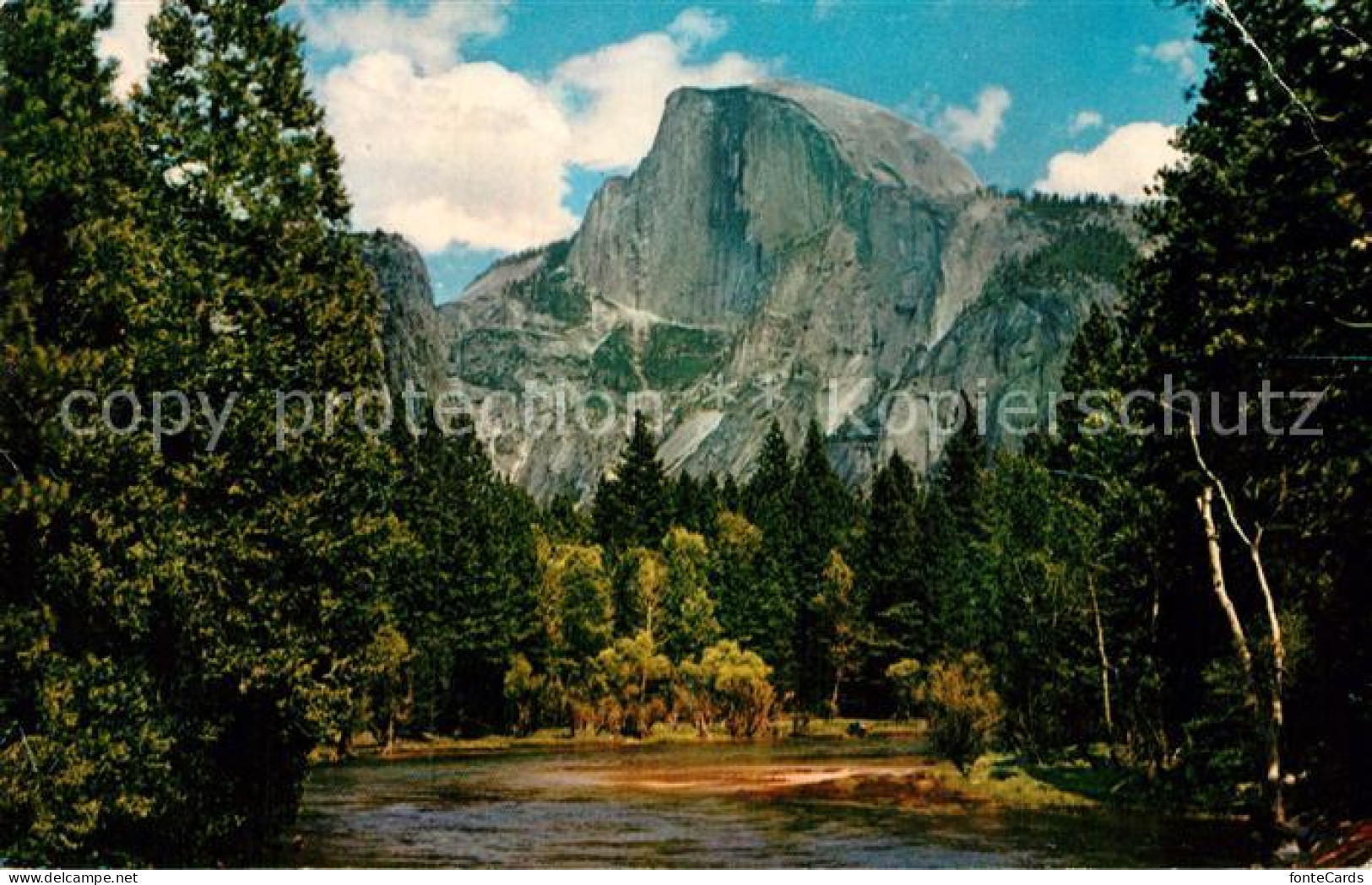72926891 Yosemite_National_Park Half Dome Merced River  - Andere & Zonder Classificatie