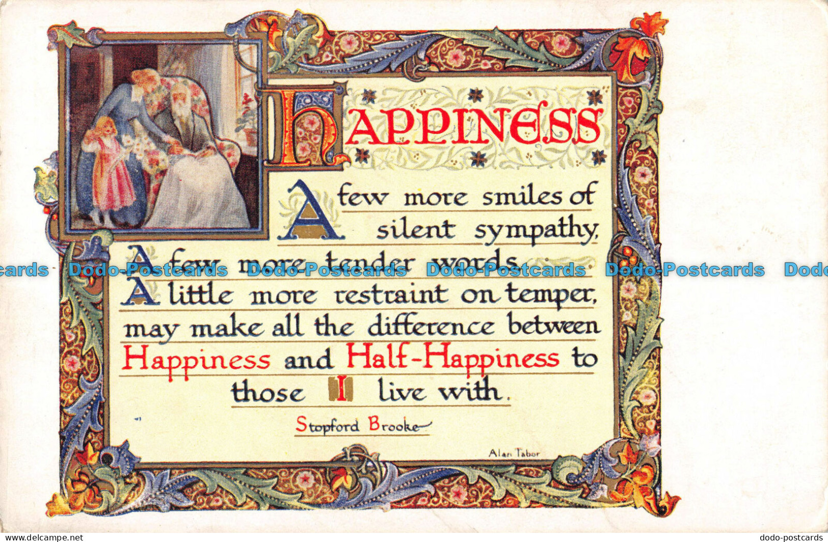 R090530 Happiness. A Few More Smiles Of Silent Sympathy. B. O. W. London. No. 60 - Autres & Non Classés