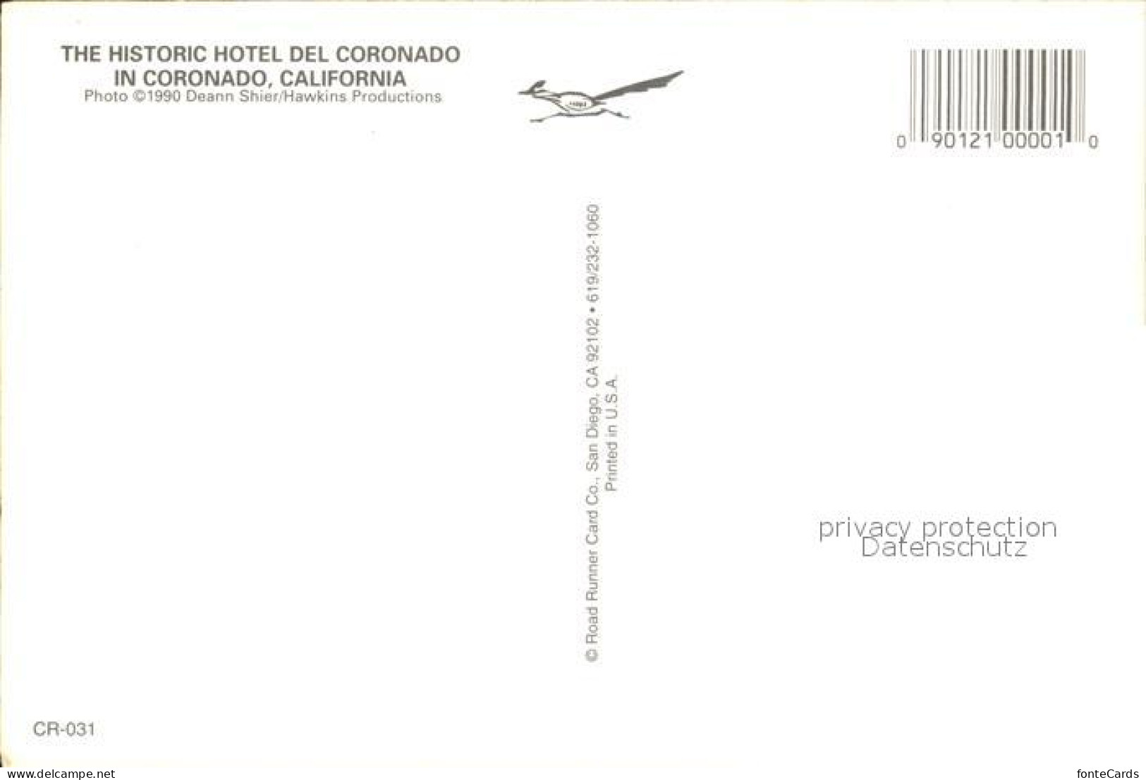 72922778 Coronado Fliegeraufnahme Hotel Del Coronado - Sonstige & Ohne Zuordnung