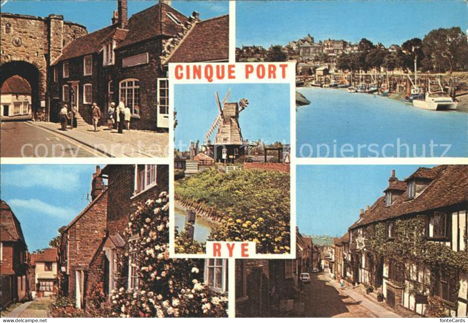 72922709 Rye_Beach Landgate River Rothe Mill Mermaid-Street  Cinque Port - Other & Unclassified