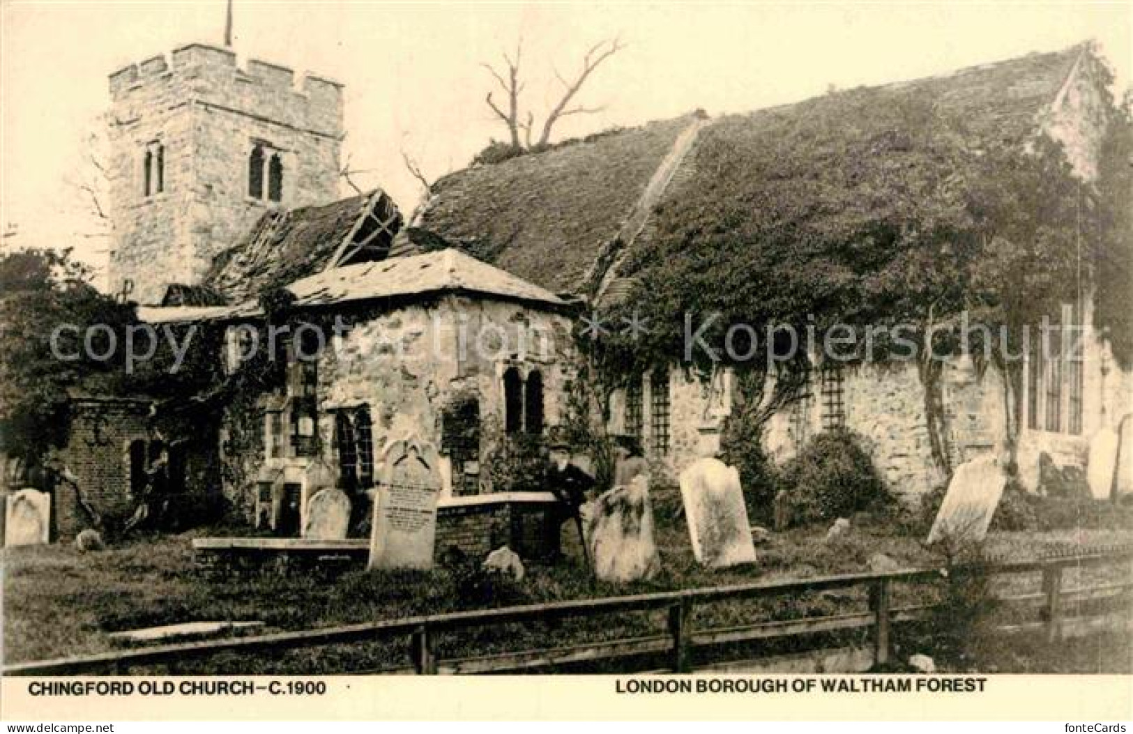 72920021 Waltham_Forest Chingford Old Church London Borough - Other & Unclassified