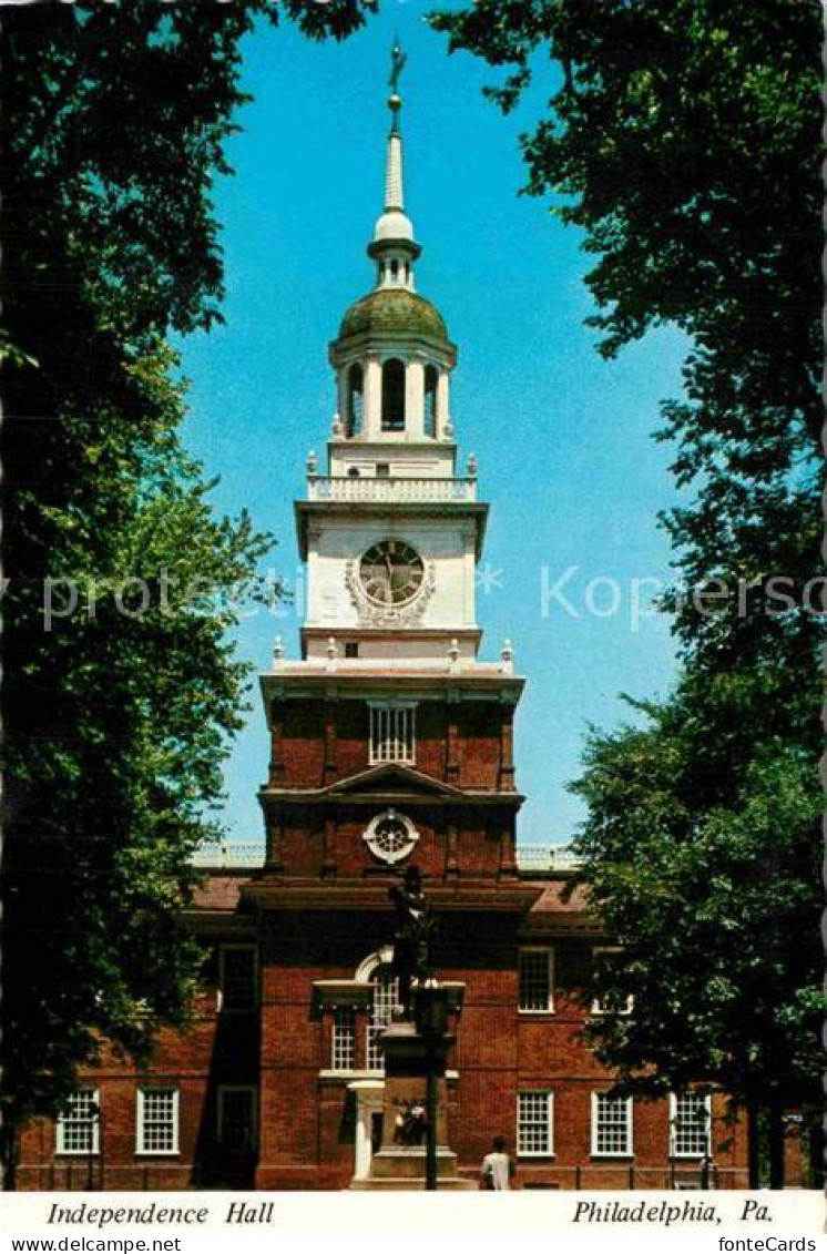 72917768 Philadelphia Pennsylvania Independence Hall Philadelphia Pennsylvania - Altri & Non Classificati