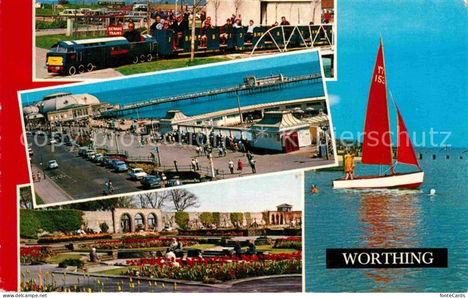 72908202 Worthing West Sussex Seepromenade Seebruecke  - Other & Unclassified