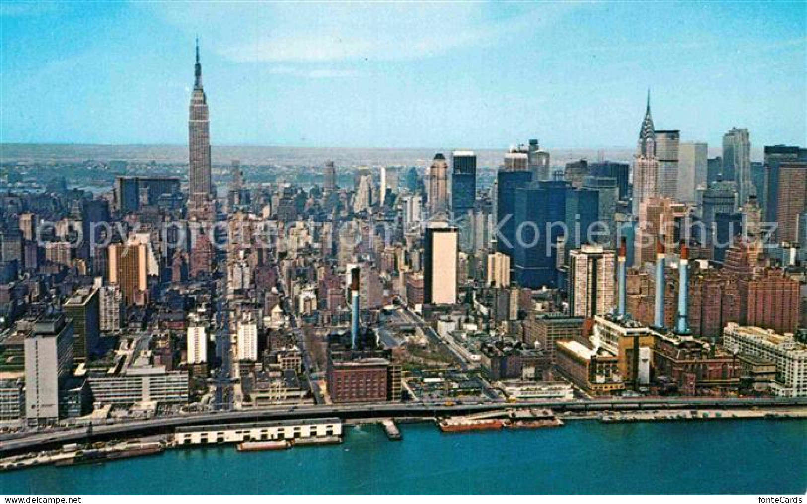 72908165 New_York_City Fliegeraufnahme Midtown Manhatton Skyline - Autres & Non Classés