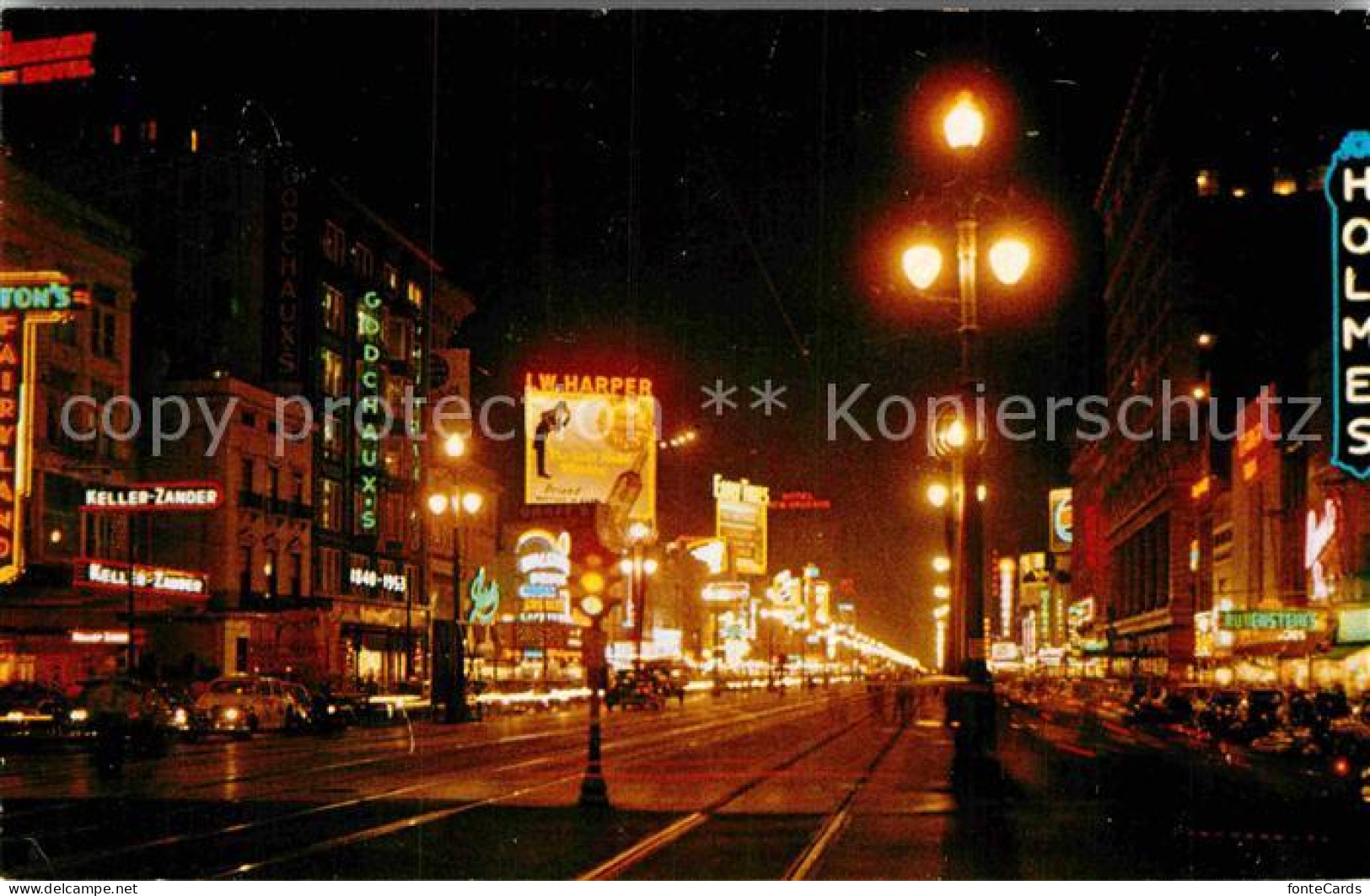 72908161 New_Orleans_Louisiana Canal Street At Night - Otros & Sin Clasificación