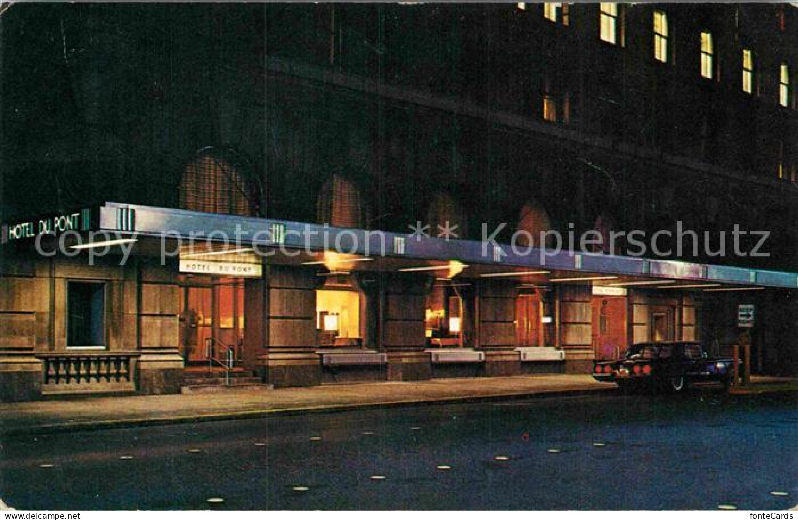 72905620 Wilmington_Delaware Hotel Du Pont At Night - Autres & Non Classés