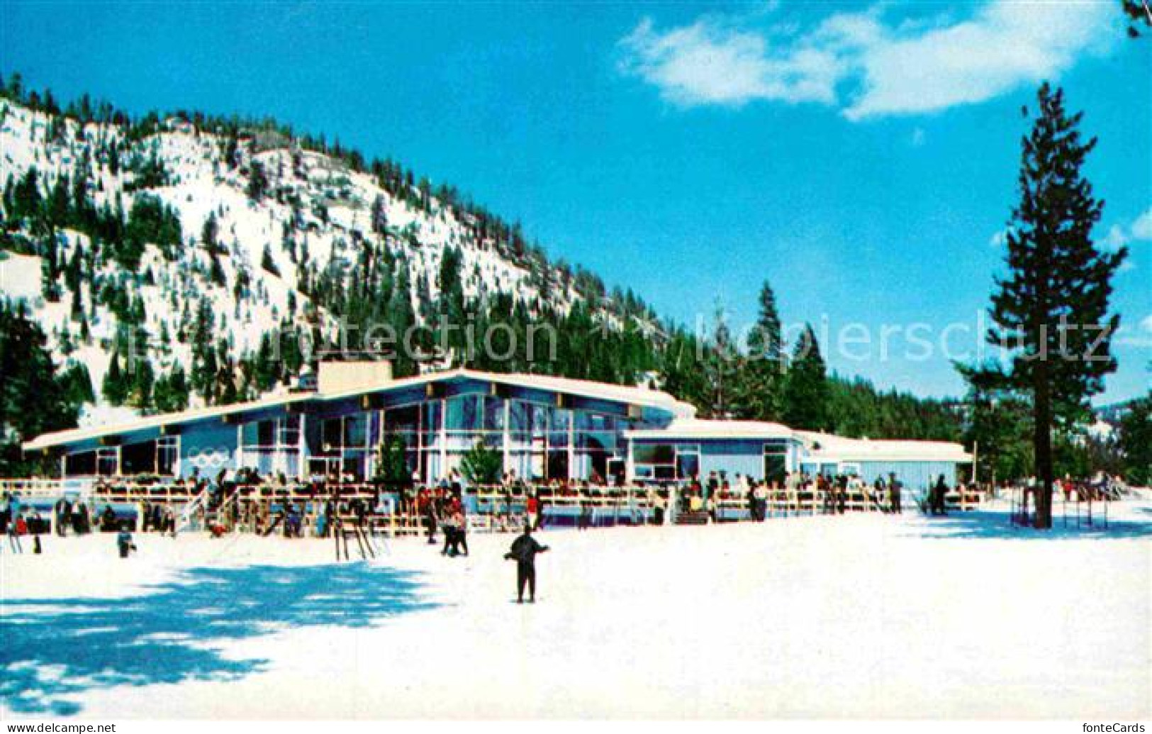 72905605 Reno_Nevada Squaw Valley Lodge Near Lake Tahoe In Winter - Other & Unclassified