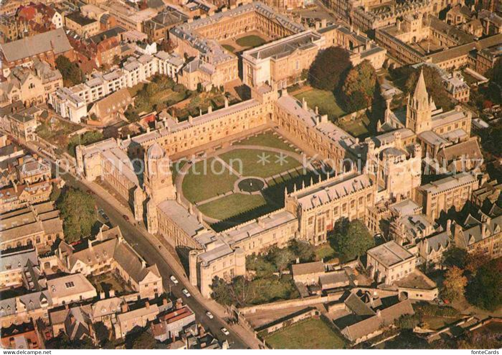72905514 Oxford Oxfordshire Christ Church Fliegeraufnahme  - Andere & Zonder Classificatie